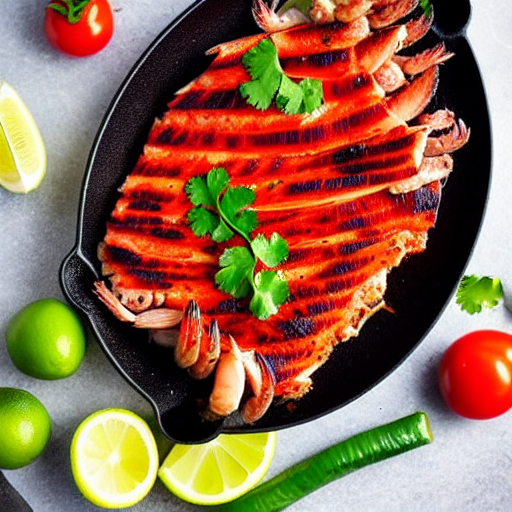 Mariscada a la Barbacoa