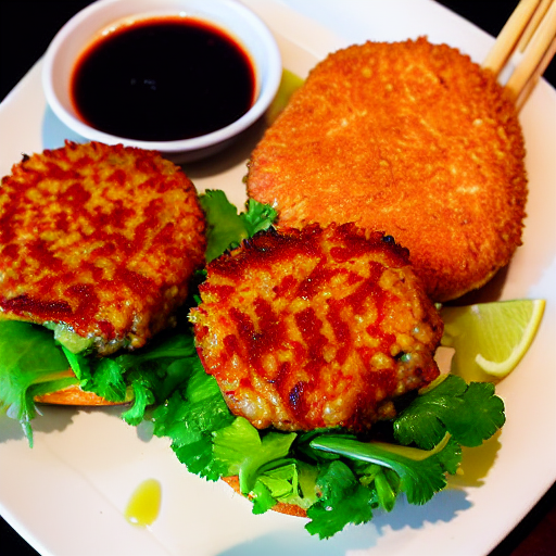 Bánh Tôm Burger