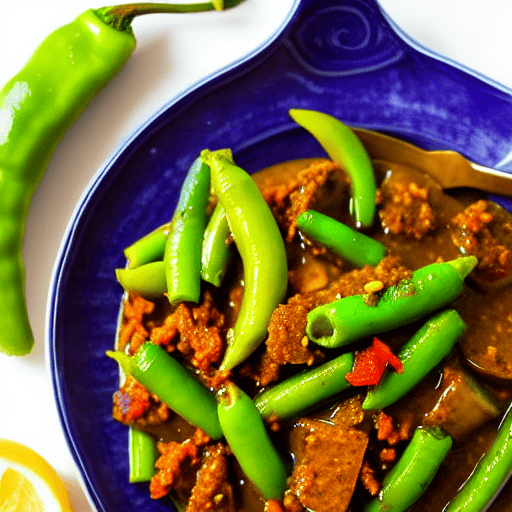 Tajine de Piment Vert Clair