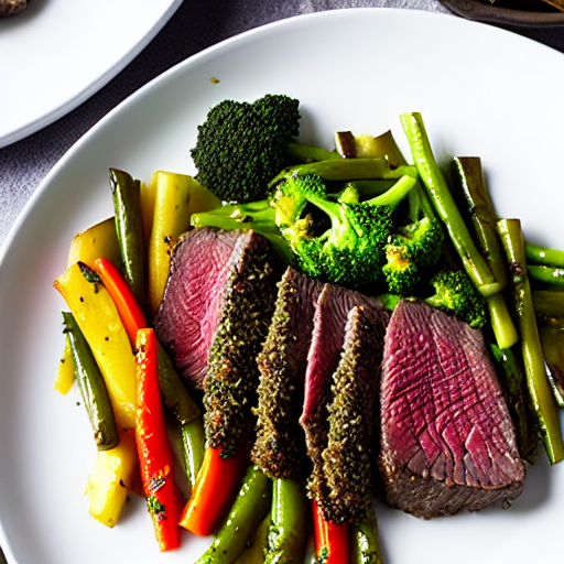 Herb-Crusted Venison