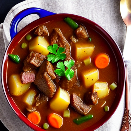 Halal Beef and Potato Stew