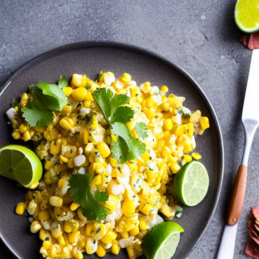 Esquites con Limón