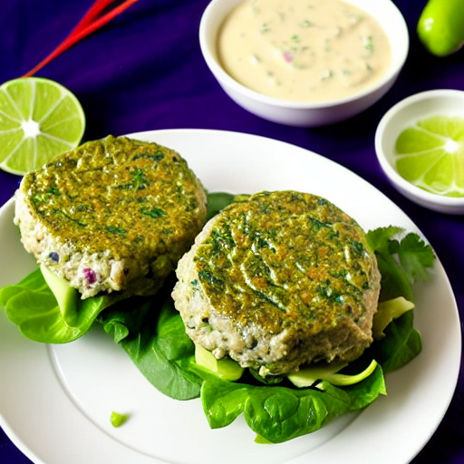 Green Curry Turkey Burger