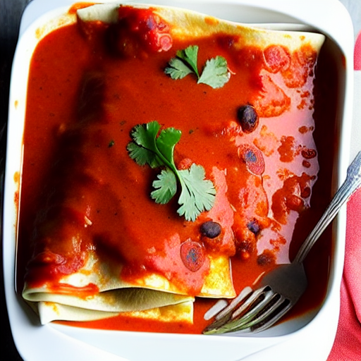 Enchiladas de Frijol