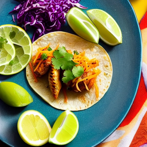 Tacos de Pescado al Jengibre-Limón