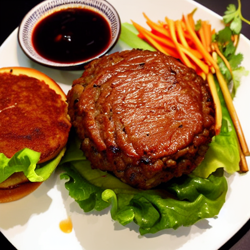 Five Spice Beef Burger