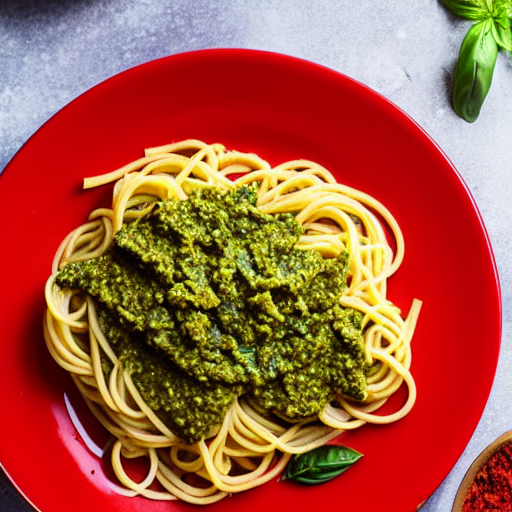 Pâtes à la Pesto Rosso