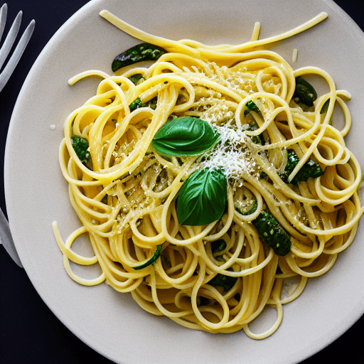 Pasta al Limone e Alghe