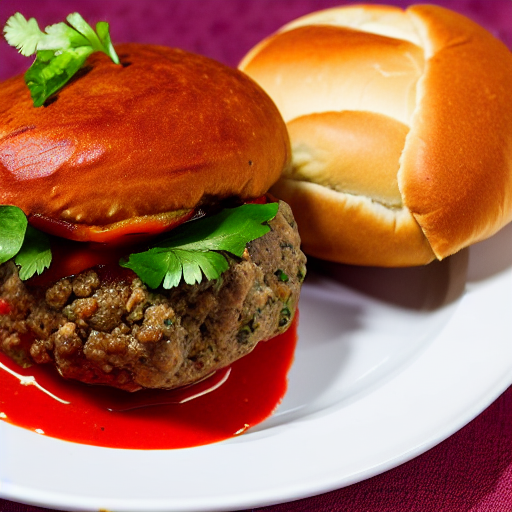 Köfte Soslu Burger