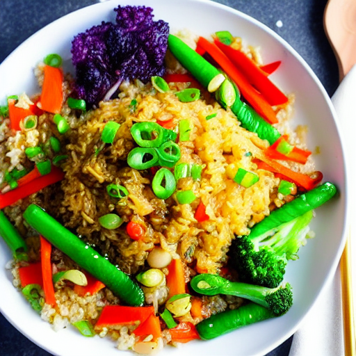 Keto Yangzhou Fried Rice