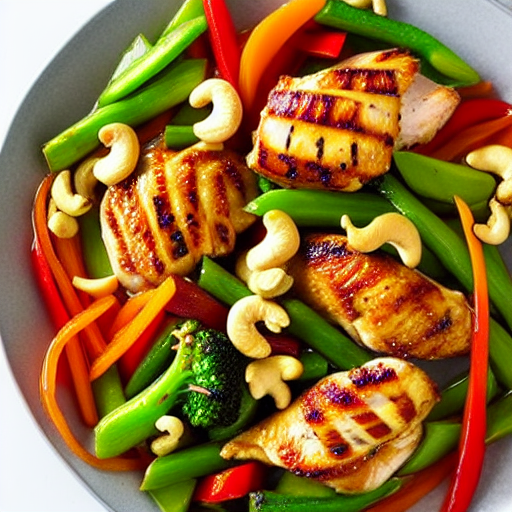 Chicken with Cashews