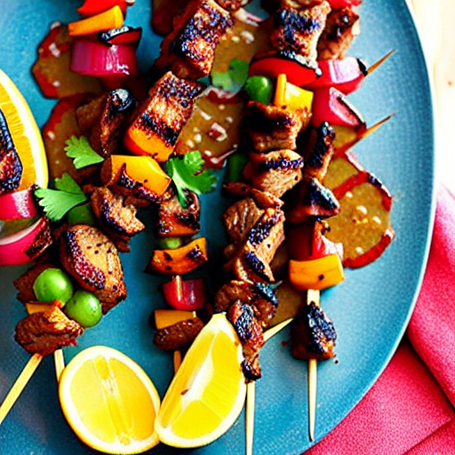 Spiced Lamb Skewers