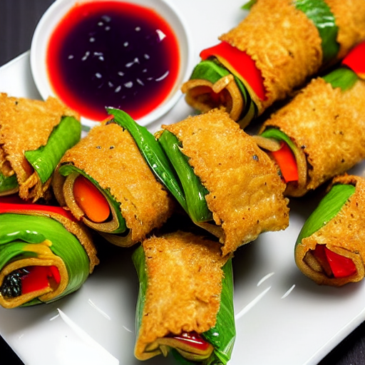Crispy Vegetable Rolls