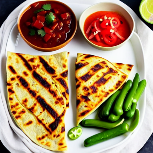 Keto Quesadilla de Pollo