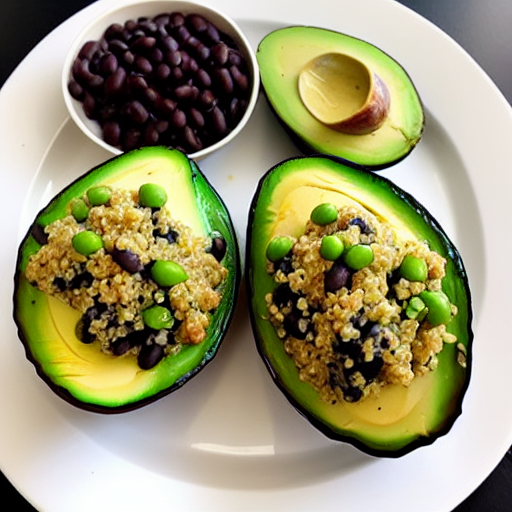 Vegan Stuffed Avocado