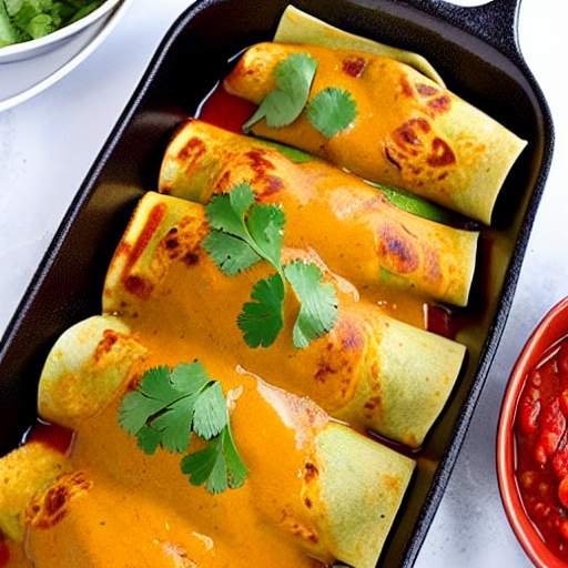 Enchiladas de Calabacita