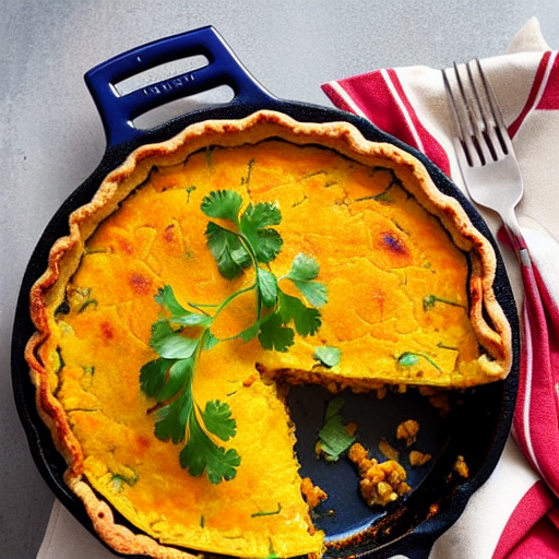Vegetable Tamal Pie