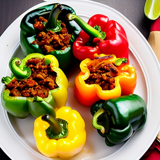 Keto Stuffed Bell Peppers