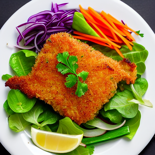 Crispy Fish Salad