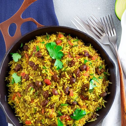 Riz bil Kousa w Lahme