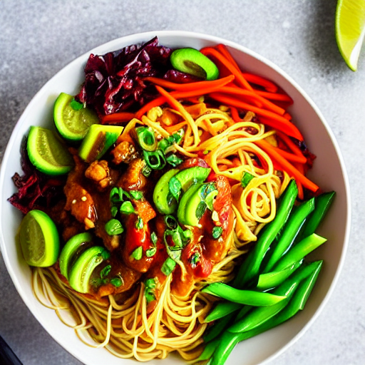 Sriracha Noodle Bowl