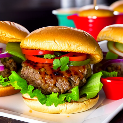 Hamburguesa de Res