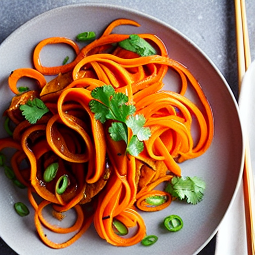 Vegan Sweet Potato Noodles