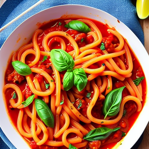 Pasta à la Sauce Piquante