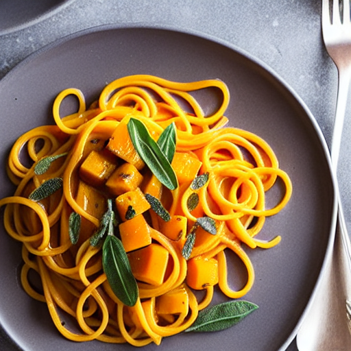 Abenaki Butternut Squash Pasta