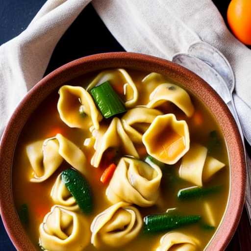 Vegan Tortellini Soup