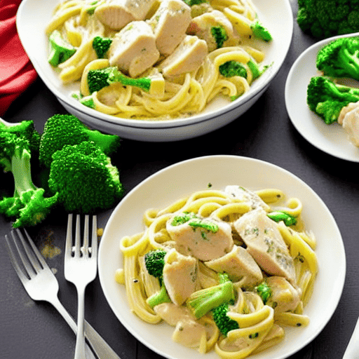 Chicken and Broccoli Alfredo