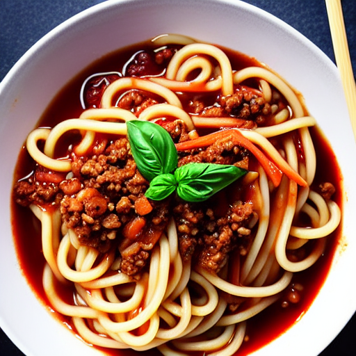 Bolognese Udon
