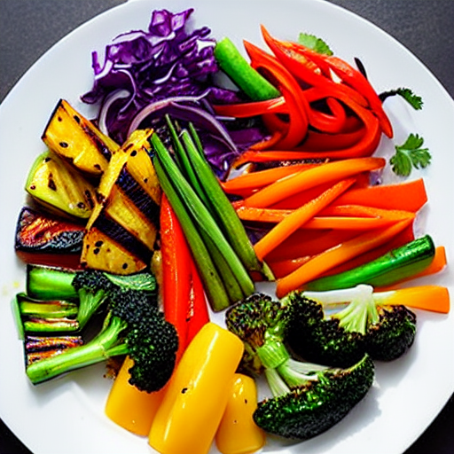 Korean Grilled Vegetables