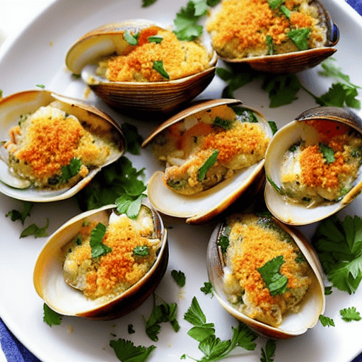 Baked Stuffed Clams