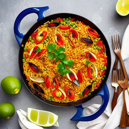 Seafood Paella