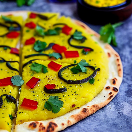 Keto Dhokla Pizza