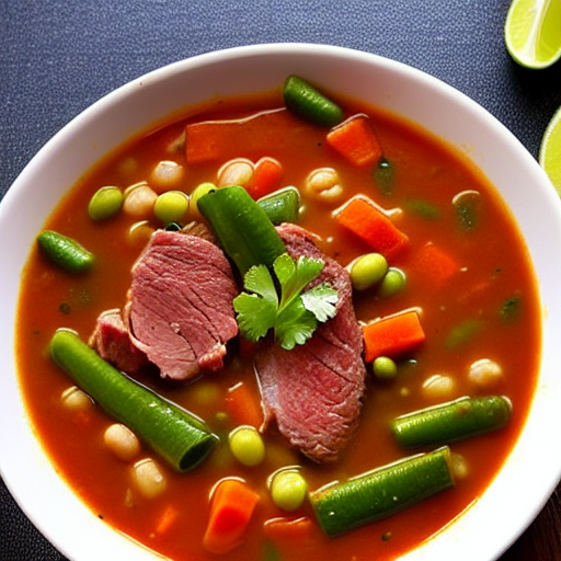 Sopa de Carne com Legumes