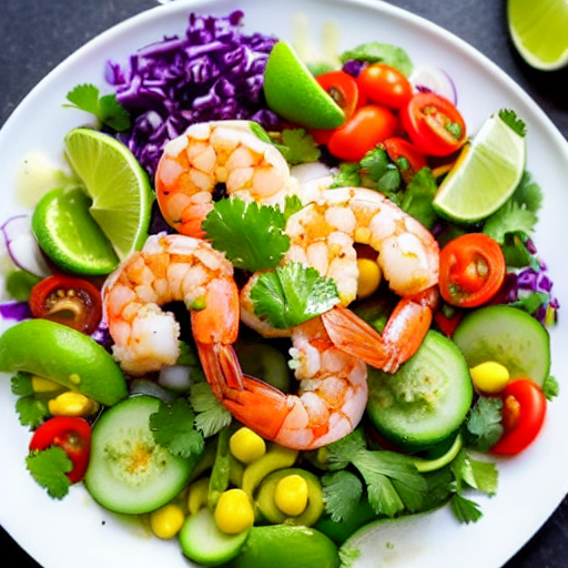 Ensalada de Camarones