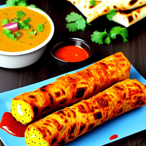 Paneer Tikka Roll