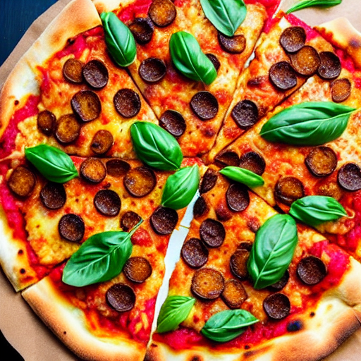 Pizzas de Chorizo Vegano