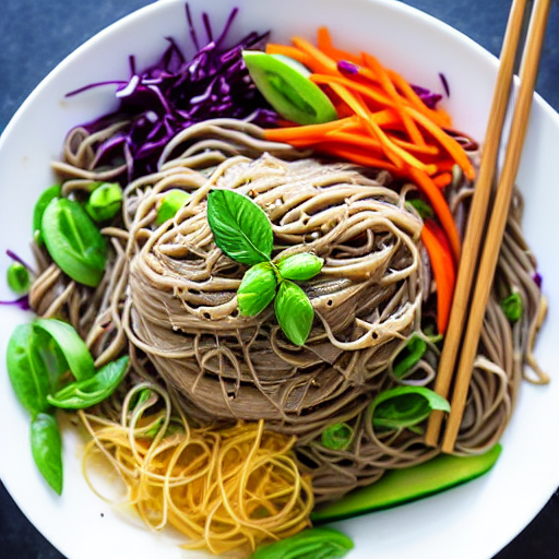 Chilled Soba Salad