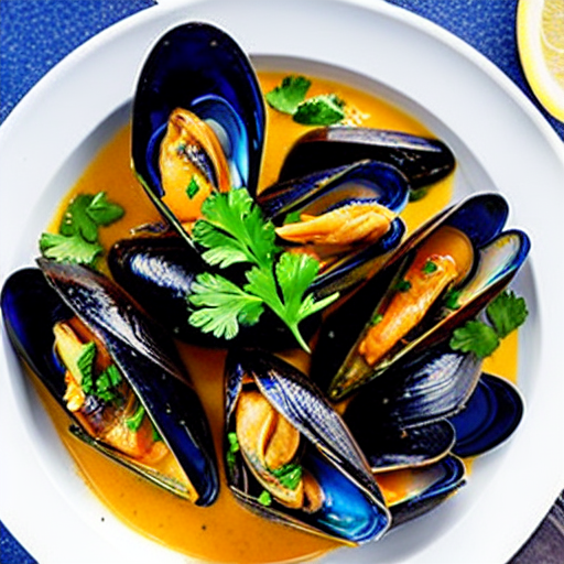 Steamed Mussels