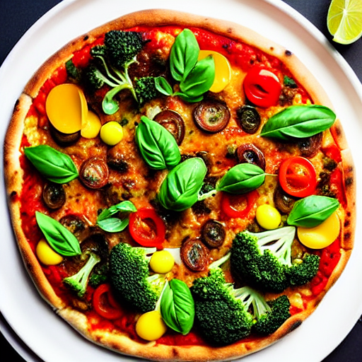 Pizza de Vegetais
