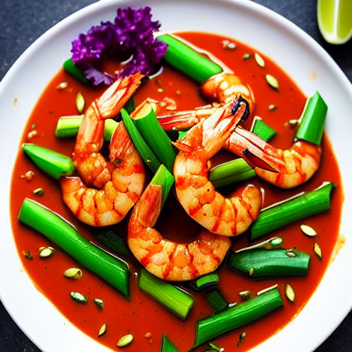 Spicy Vegan Prawns
