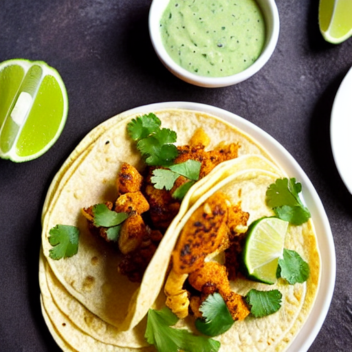 Crispy Cauliflower Tacos