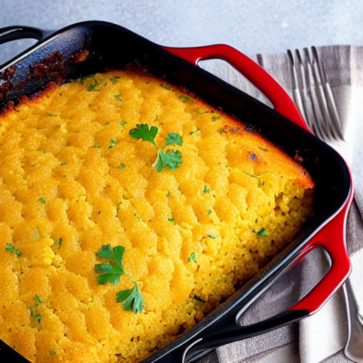 Halal Cornbread Casserole
