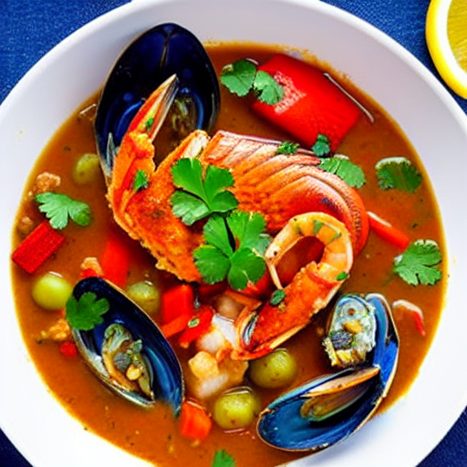 Harira aux Fruits de Mer