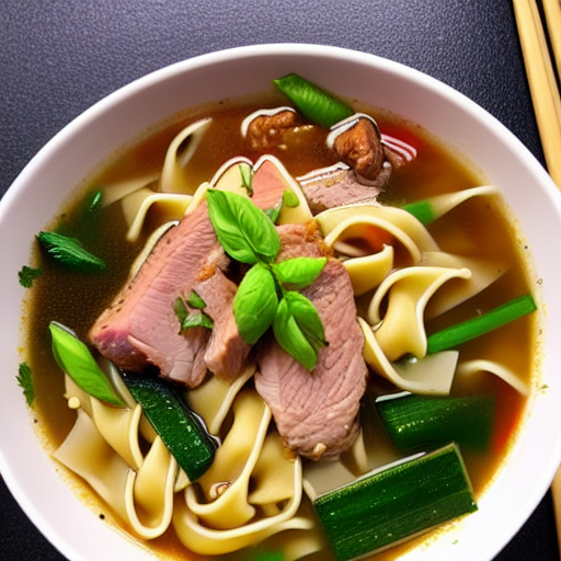 Pork Noodle Soup