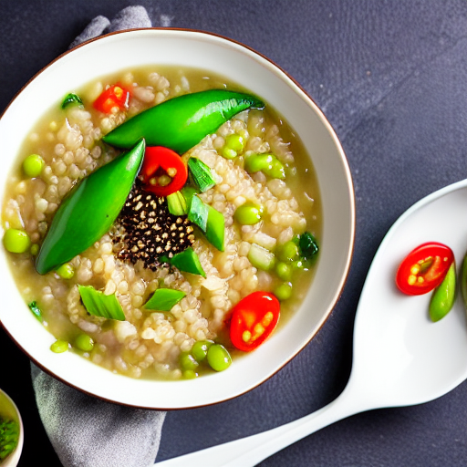 Vegetable Congee