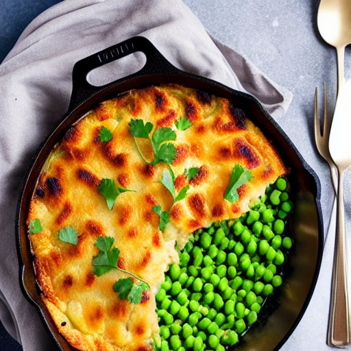 Keto Beef and Pea Casserole
